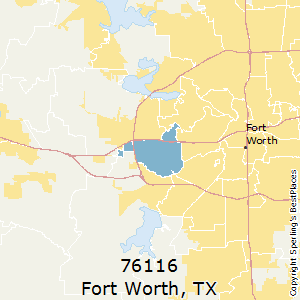 Fort_Worth,Texas County Map