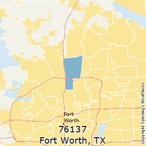 76137 Zip Code Map Best Places to Live in Fort Worth (zip 76137), Texas