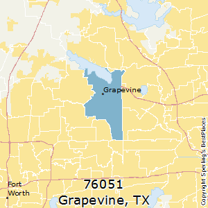 Grapevine Tx Zip Code Map Best Places to Live in Grapevine (zip 76051), Texas