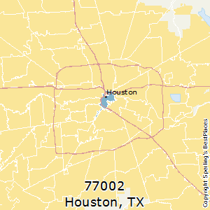 77002 Zip Code Map Best Places to Live in Houston (zip 77002), Texas