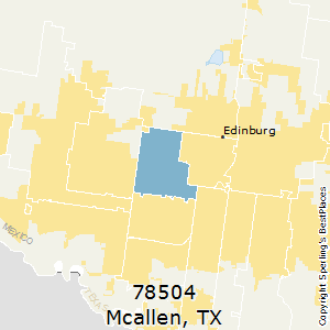 Mcallen Tx Zip Code Map Best Places to Live in McAllen (zip 78504), Texas