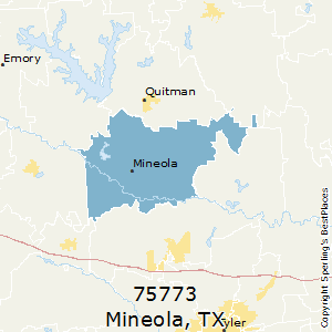 Mineola (zip 75773), TX