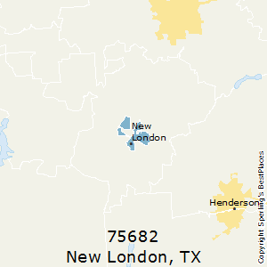New_London,Texas County Map