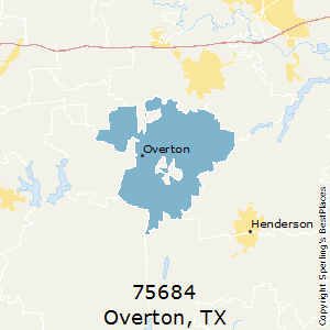 Overton (zip 75684), TX