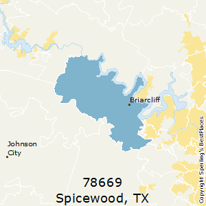 Spicewood,Texas County Map