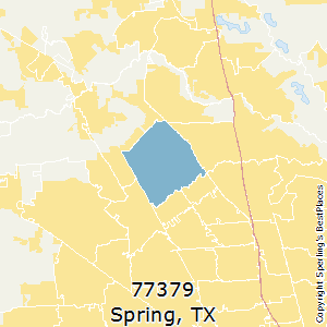 Spring,Texas County Map