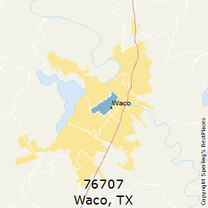 Waco Zip Code Map Best Places To Live In Waco (Zip 76707), Texas