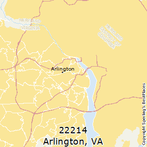 Arlington,Virginia County Map