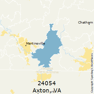 Axton,Virginia County Map