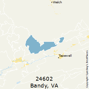 Bandy,Virginia County Map
