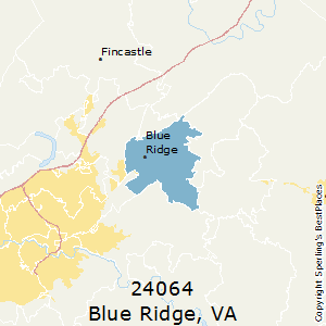 Blue_Ridge,Virginia County Map