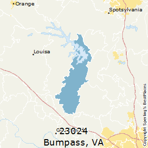 Bumpass,Virginia County Map
