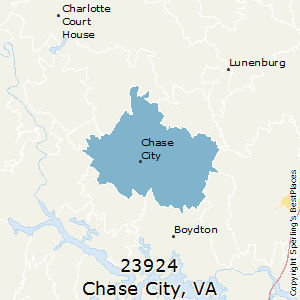 Chase City (zip 23924), VA