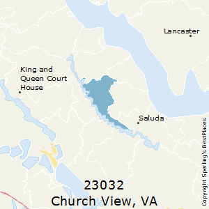 Church_View,Virginia County Map