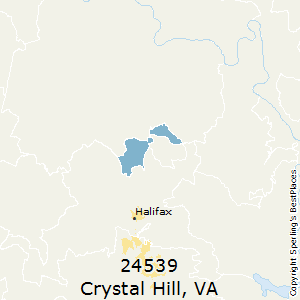 Crystal_Hill,Virginia County Map