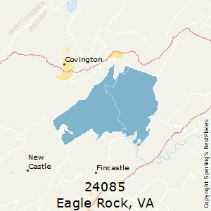 Eagle_Rock,Virginia County Map