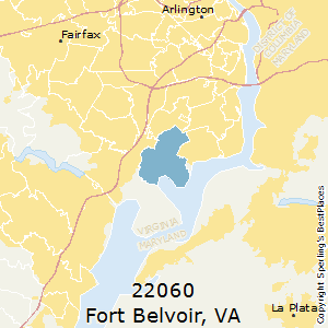 Fort_Belvoir,Virginia County Map