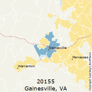 Gainesville,Virginia County Map