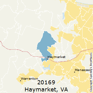 Haymarket,Virginia County Map