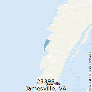 Jamesville,Virginia County Map