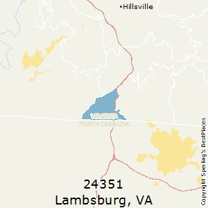 Lambsburg,Virginia County Map
