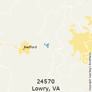 Lowry,Virginia County Map