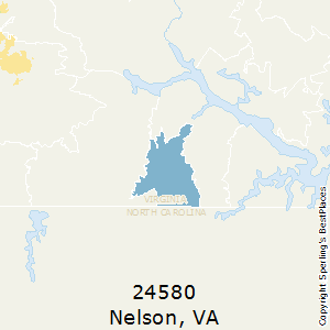 Nelson,Virginia County Map