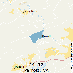 Parrott,Virginia County Map