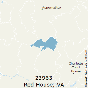 Red_House,Virginia County Map