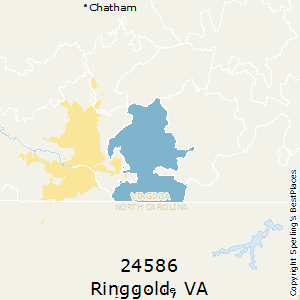 Ringgold,Virginia County Map