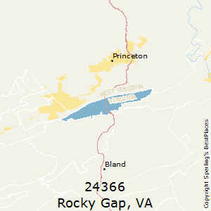 Rocky_Gap,Virginia County Map