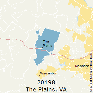 The_Plains,Virginia County Map