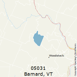 Barnard,Vermont County Map