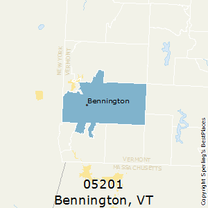 Bennington,Vermont(05201) Zip Code Map