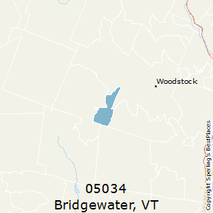 Bridgewater,Vermont County Map