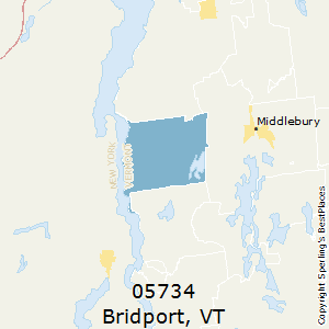 Bridport,Vermont County Map