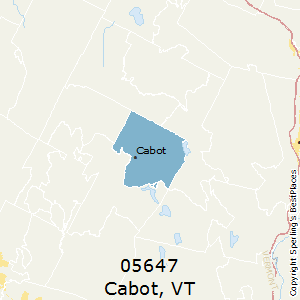 Cabot,Vermont County Map