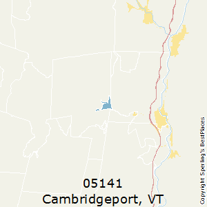 Cambridgeport,Vermont County Map