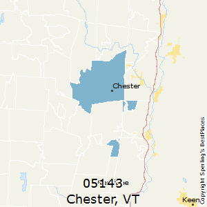 Chester,Vermont County Map
