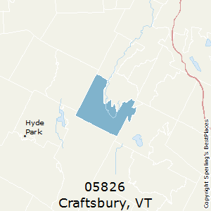 Craftsbury,Vermont County Map