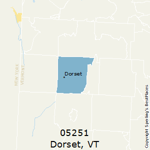 Dorset,Vermont County Map
