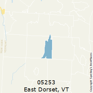 East_Dorset,Vermont County Map