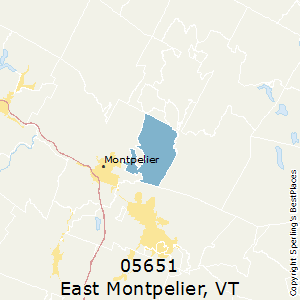 East_Montpelier,Vermont County Map