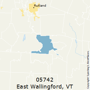 East_Wallingford,Vermont County Map