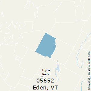 Eden,Vermont(05652) Zip Code Map