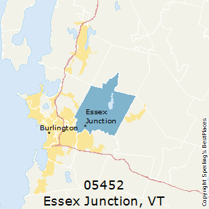 Essex_Junction,Vermont County Map