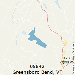 Greensboro_Bend,Vermont County Map