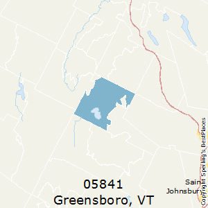 Greensboro,Vermont County Map