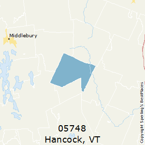 Hancock,Vermont County Map