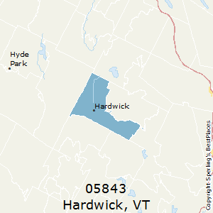 Hardwick,Vermont County Map
